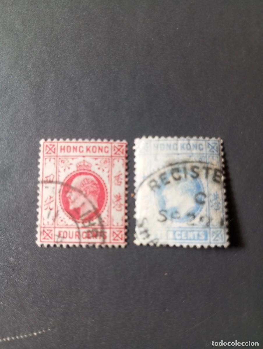 Sellos: HONG KONG, 1904/11 , EDUARDO VII
