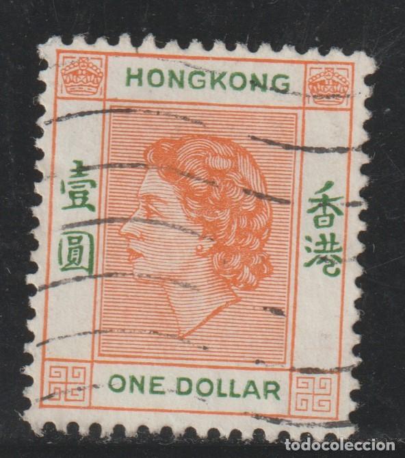 Sellos: HONG KONG // YVERT 185 // 1954-60 ... USADO