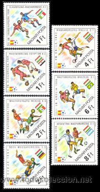 Sellos: HUNGRIA 1982 2798/04 7v S/D - Foto 1