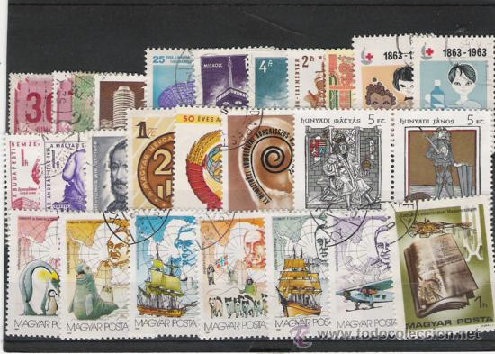 Selos: HUNGRIA BONITO LOTE DE SELLOS
