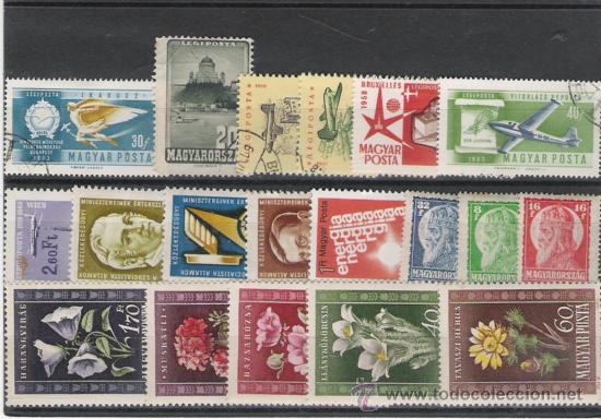 Selos: HUNGRIA BONITO LOTE DE SELLOS