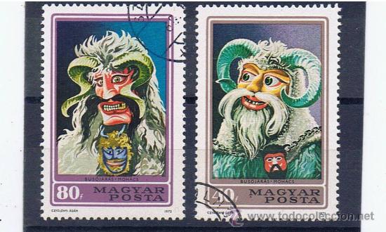 Sellos: mascaras de carnaval