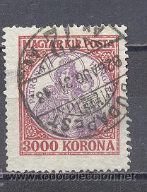 Sellos: HUNGRIA, ANTIGUO SELLO USADO - Foto 1