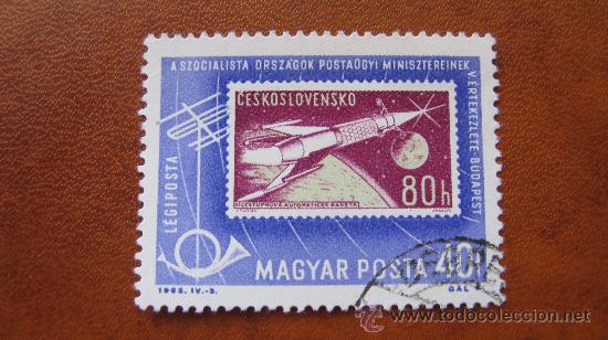 Sellos: 1963 hungria, yvert 260 aereo - Foto 1
