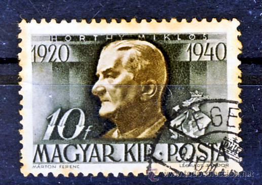 Sellos: HUNGRIA.- HORTHY MIKLOS.-(1) - Foto 1