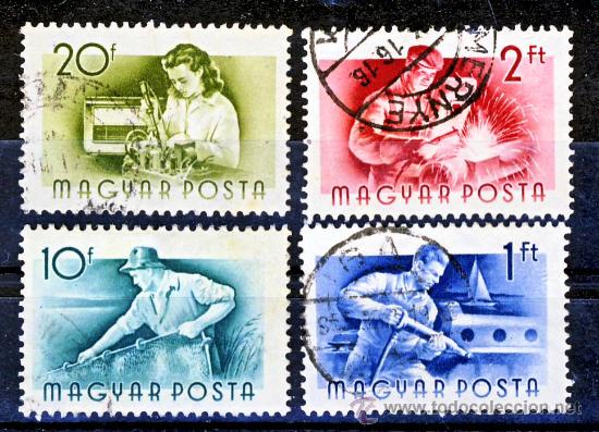 Sellos: HUNGRIA.- LOTE 7