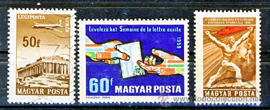 Sellos: HUNGRIA.- LOTE 13