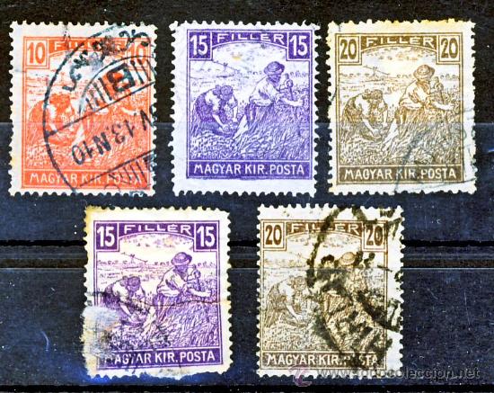 Sellos: HUNGRIA.- LOTE 23