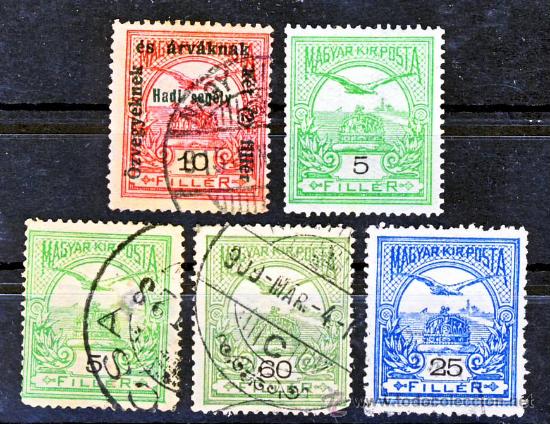 Sellos: HUNGRIA.- LOTE 30