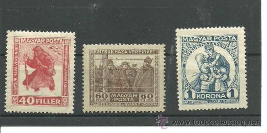 Sellos: Hungr&iacute;a serie completa en nuevo* a&ntilde;o 1922