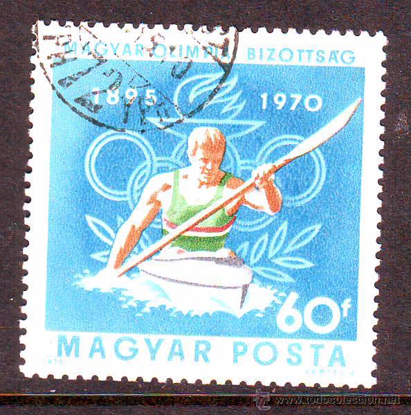 Sellos: HUNGRIA.A&Ntilde;O 1970.DEPORTES.VALOR USADO.