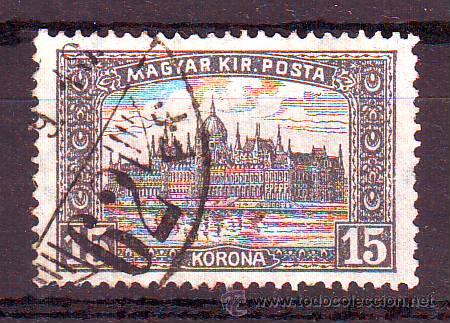 Sellos: HUNGRIA.A&Ntilde;O 1923.ANTIGUO VALOR USADO.MICHEL NR.342.