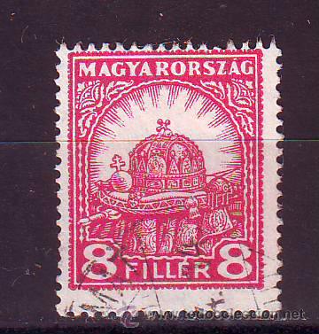 Sellos: HUNGRIA.A&Ntilde;O 1926.ANTIGUO VALOR USADO.MICHEL NR.416.