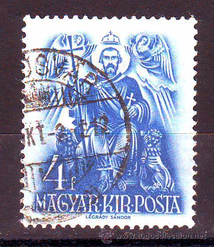 Sellos: HUNGRIA.A&Ntilde;O 1938.ANTIGUO VALOR USADO.MICHEL NR.553.