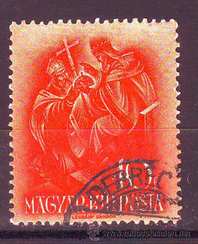 Sellos: HUNGRIA.A&Ntilde;O 1938.ANTIGUO VALOR USADO.MICHEL NR.556.