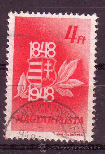 Sellos: HUNGRIA.A&Ntilde;O 1948.ANTIGUO VALOR USADO.MICHEL NR.1010.
