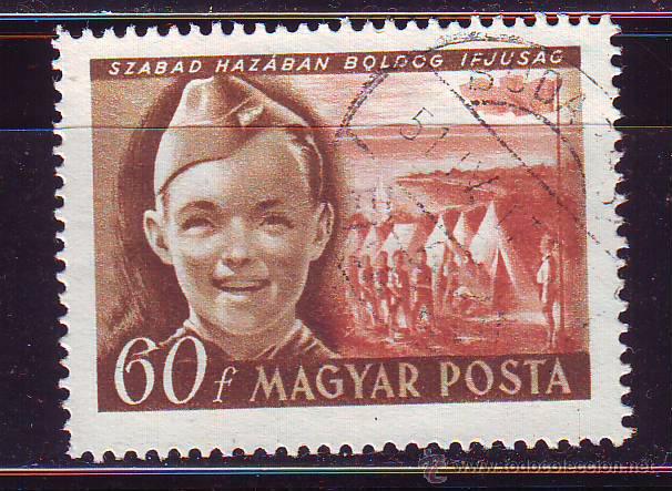 Sellos: HUNGRIA.A&Ntilde;O 1950.ANTIGUO VALOR USADO.MICHEL NR.1104.