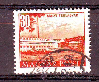 Briefmarken: HUNGRIA.A&Ntilde;O 1952-1953.EDIFICIOS.SELLO BASICO.