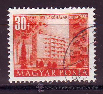 Briefmarken: HUNGRIA.A&Ntilde;O 1952-1953.EDIFICIOS.SELLO BASICO.