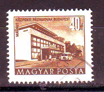 Briefmarken: HUNGRIA.A&Ntilde;O 1952-1953.EDIFICIOS.SELLO BASICO.