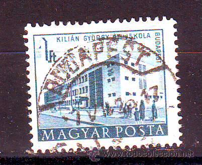 Sellos: HUNGRIA.A&Ntilde;O 1952-1953.EDIFICIOS.SELLO BASICO. - Foto 1
