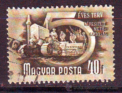 Briefmarken: HUNGRIA.A&Ntilde;O 1950.INDUSTRIAS.MICHEL NR.1074.