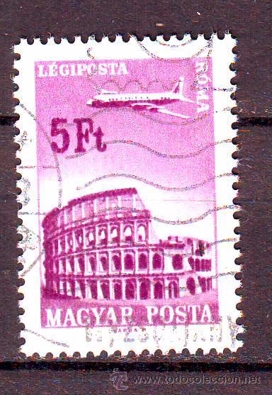 Timbres: HUNGRIA.A&Ntilde;O 1966.AVIACION.MICHEL NR.2290.
