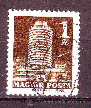 Sellos: HUNGRIA.A&Ntilde;O 1969.EDIFICIOS.MICHEL NR.2503. - Foto 1