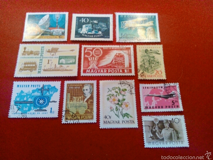 Sellos: HUNGRIA 11 SELLOS DISTINTOS - Foto 1