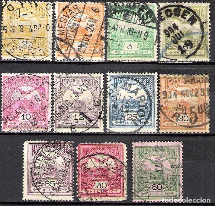 Sellos: HUNGRIA 1900-1904 - USADO - Foto 1