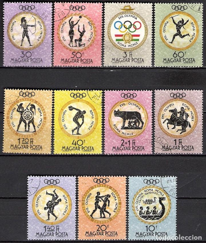 Sellos: HUNGRIA 1960 - USADO - Foto 1