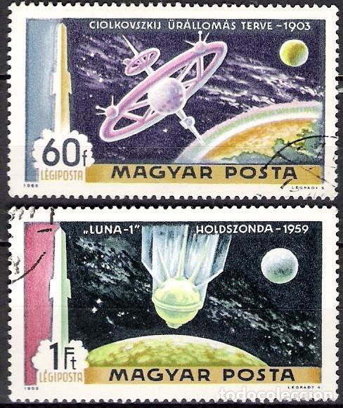 Sellos: HUNGRIA 1969 - USADO - Foto 1