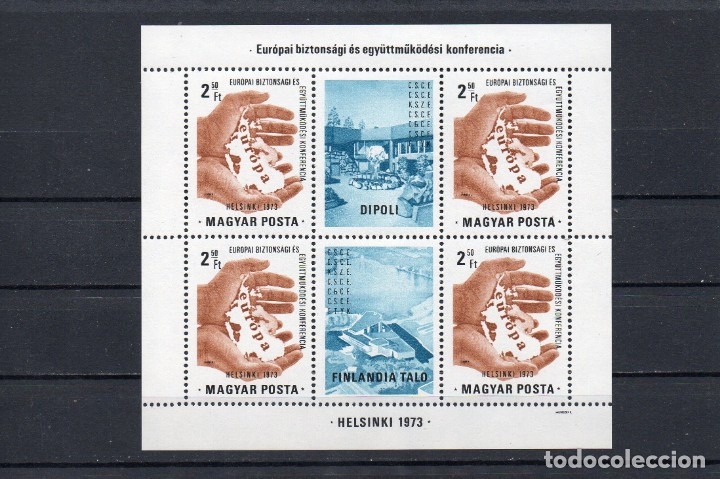 Sellos: HUNGRIA 1973, YVERT HB-105, SC-UNC - Foto 1