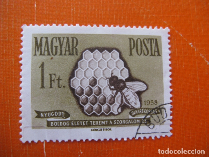 Sellos: hungria 1958, Yvert 1241 - Foto 1