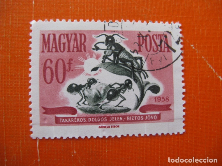 Sellos: hungria 1958, Yvert 1240 - Foto 1