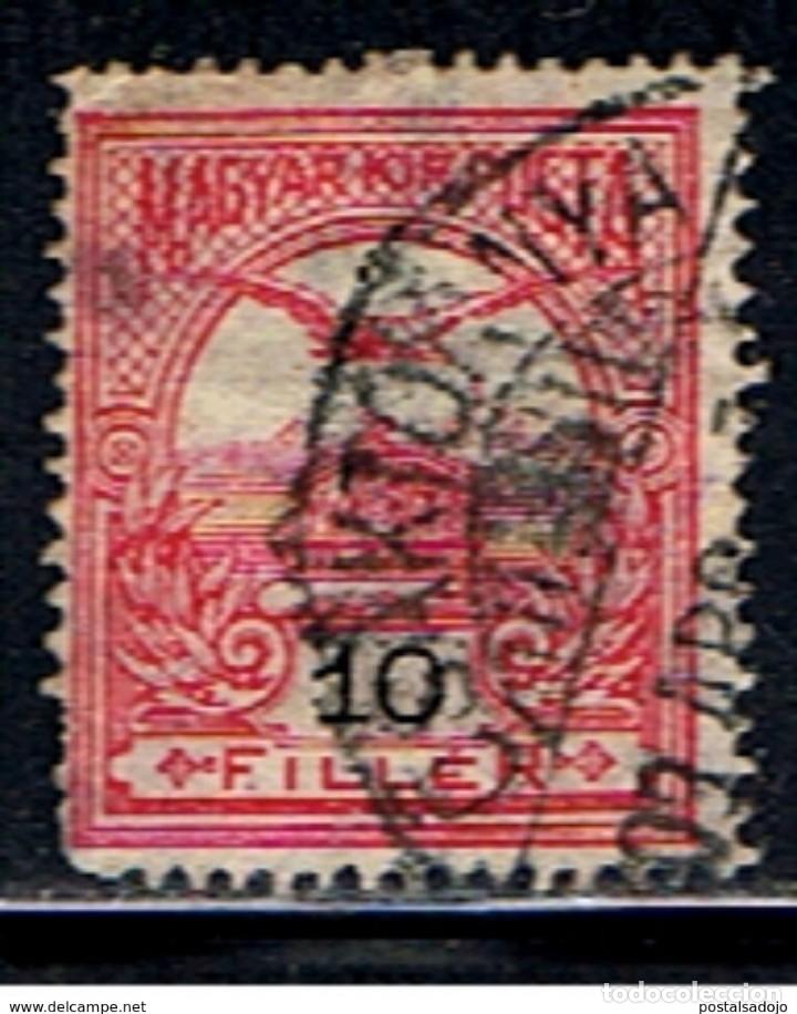 Sellos: HUNGRIA // YVERT 77 // 1908-13 .. USADO - Foto 1