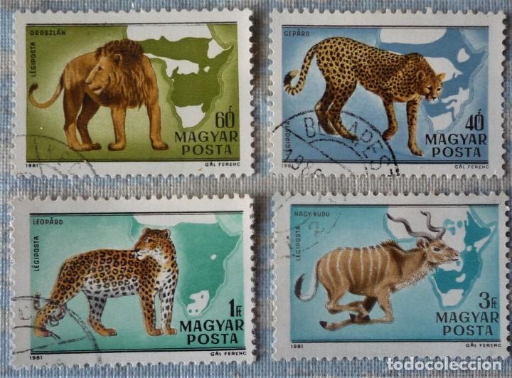 Sellos: CUATRO SELLOS DE HUNGRIA - Foto 1