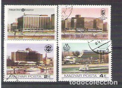 Sellos: Hungary 1984 Architecture, used     E.150 - Foto 1