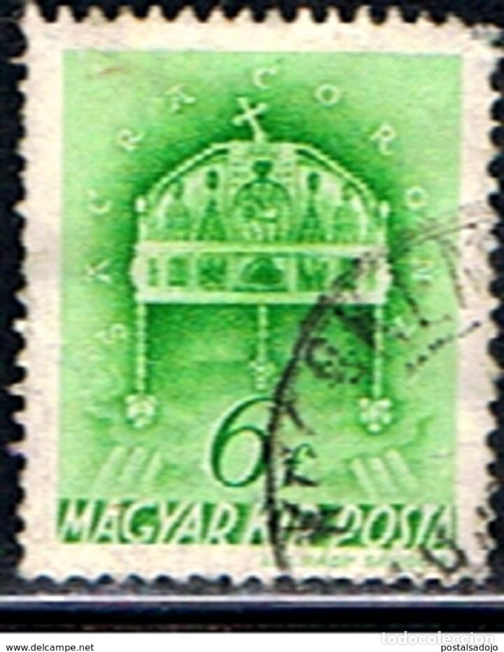 Sellos: HUNGRIA // YVERT 528 // 1938 ... USADO - Foto 1