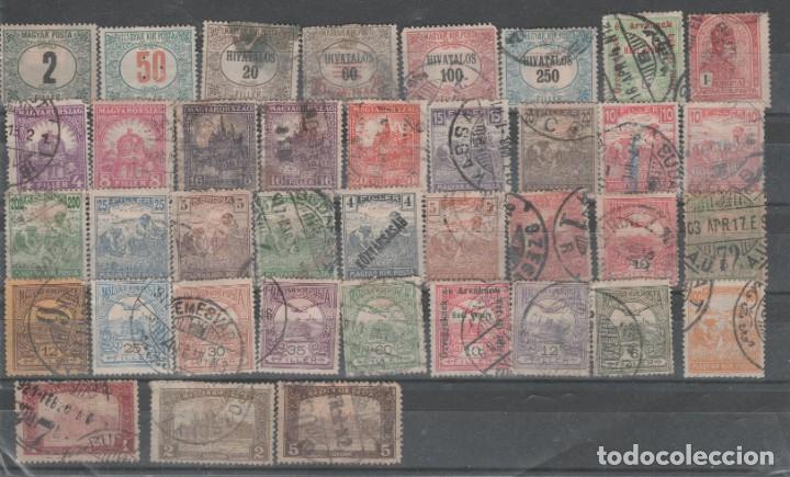 Sellos: HUNGR&Iacute;A LOTE USADOS - Foto 1