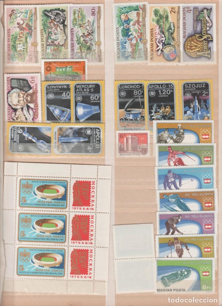 Sellos: HUNGR&Iacute;A A&Ntilde;OS 1975/79 - Foto 1