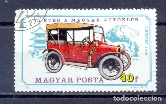 Sellos: HUNGRIA, COCHES ANTIGUOS - Foto 1