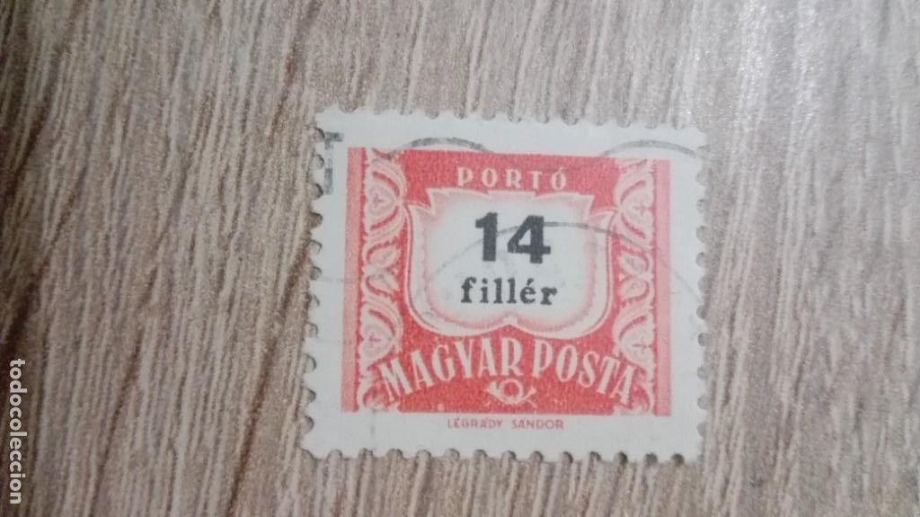 Selos: SELLO PORT&Oacute; 14 FILL&Eacute;R LEGRADY SANDOR-MAGYAR POSTA-HUNGR&Iacute;A-A&Ntilde;O 1958.