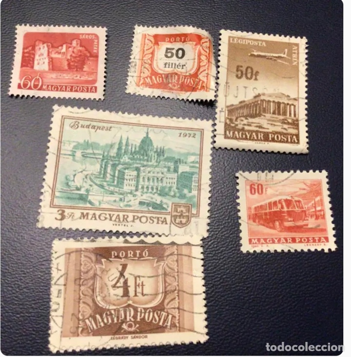 Sellos: SELLOS HUNGRIA (6x2&euro;) - Foto 1