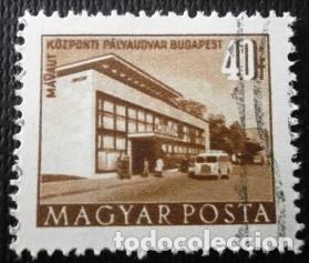 Sellos: 1951 HUNGR&Iacute;A. Edificios - Foto 4