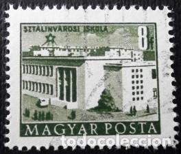 Sellos: 1952 HUNGR&Iacute;A . Edificios - Foto 2