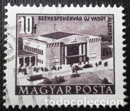 Sellos: 1953 HUNGR&Iacute;A. Edificios - Foto 4