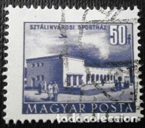 Sellos: 1953 HUNGR&Iacute;A. Edificios - Foto 7
