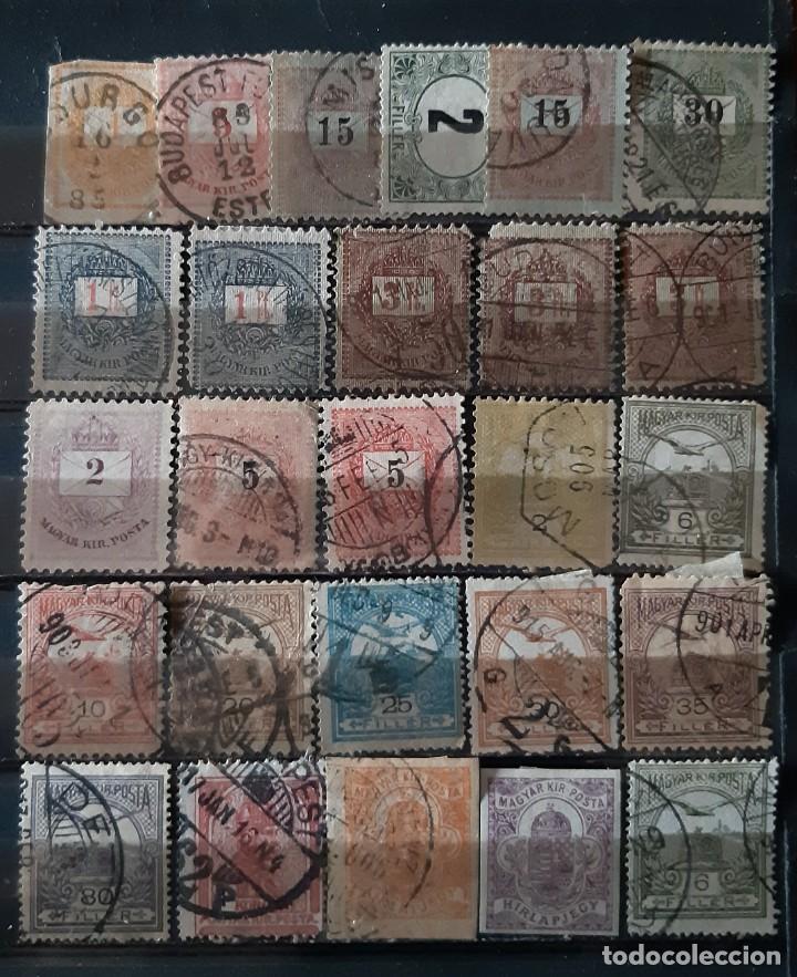 Sellos: HUNGR&Iacute;A, LOTE DESDE 1874. - Foto 1
