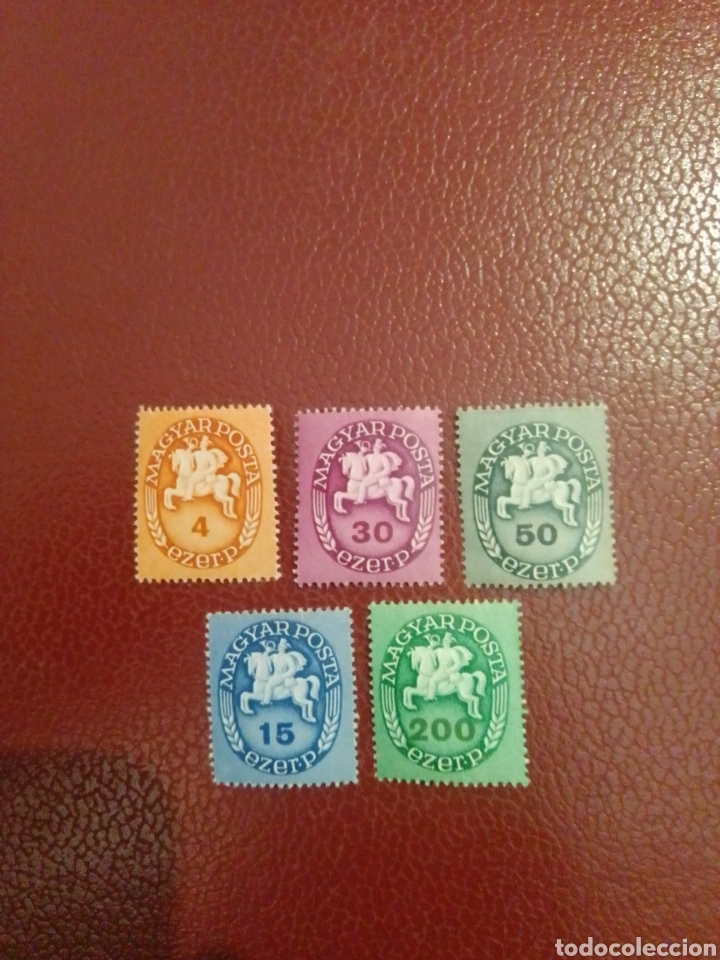 Sellos: Hungr&iacute;a 1946 - Foto 1